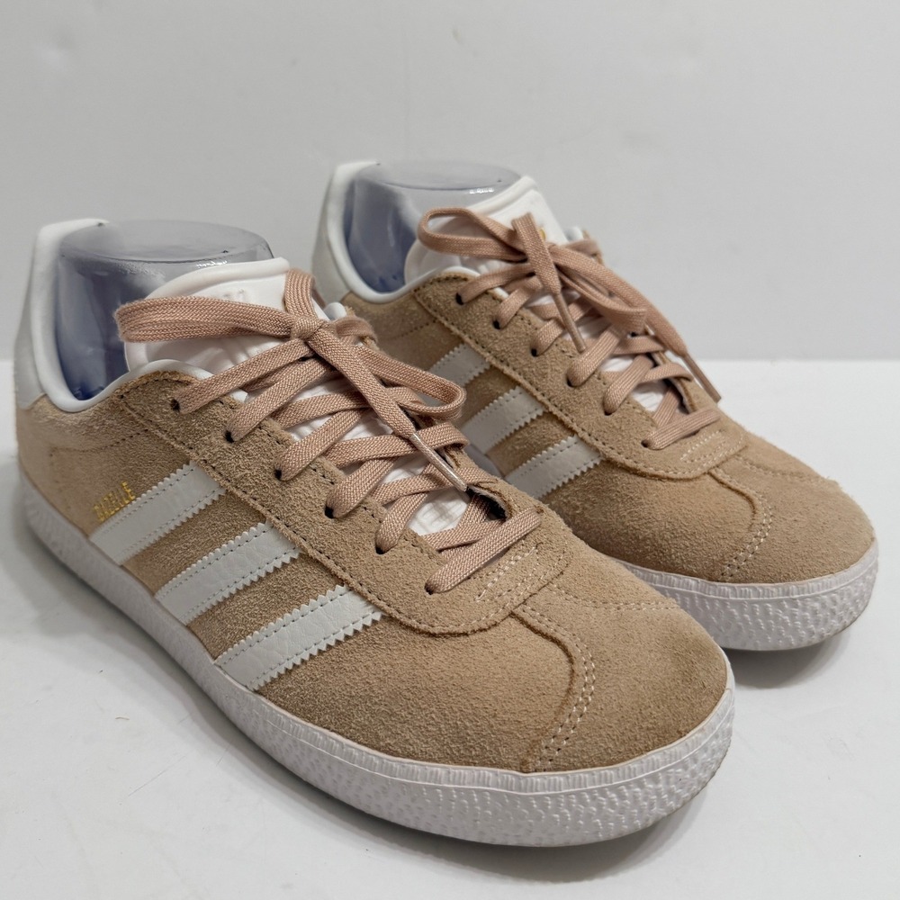 adidas Gazelle Tan Suede Low Top Sneakers Womens Size 5 H01512